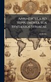 Appendicula Ad Supplementa Sua Syntaxeos Syriacae