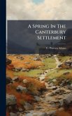 A Spring In The Canterbury Settlement A Spring In The Canterbury Settlement