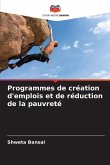 Programmes de création d'emplois et de réduction de la pauvreté