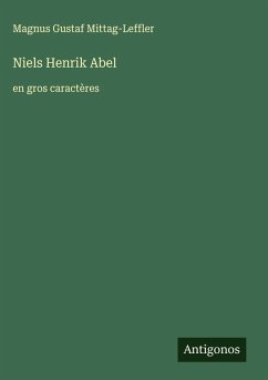 Cover Niels Henrik Abel