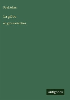 Cover La glèbe