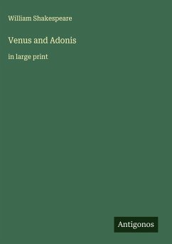Cover Venus and Adonis