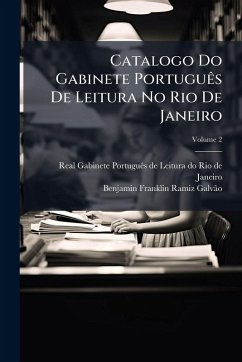 Cover Catalogo Do Gabinete PortuguÃas De Leitura No Rio De Janeiro