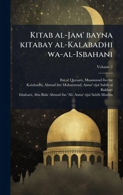 Cover Kitab al-Jam' bayna kitabay al-Kalabadhi wa-al-Isbahani
