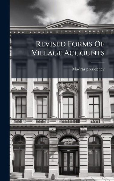 Revised Forms Of Village Accounts Revised Forms Of Village Accounts