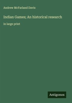 Cover Indian Games; An historical research