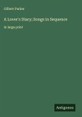 A Lover's Diary; Songs in Sequence