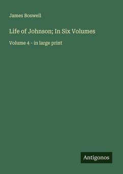 Cover Life of Johnson; In Six Volumes