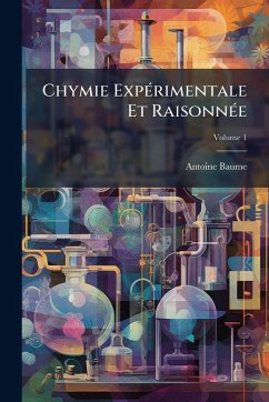Cover Chymie ExpÃ(c)rimentale Et RaisonnÃ(c)e