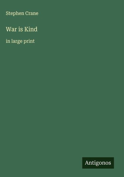 War is Kind