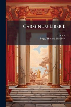 Carminum Liber I; - Horace