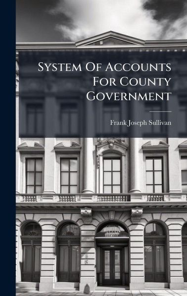 System Of Accounts For County Government System Of Accounts For County Government