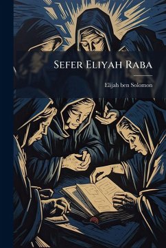 Cover Sefer Eliyah Raba