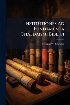 Cover Institutiones Ad Fundamenta Chaldaismi Biblici