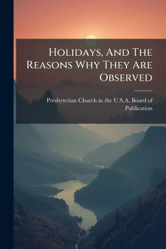 Cover Holidays, And The Reasons Why They Are Observed