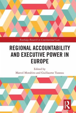 Cover Regional Accountability and Executive Power in Europe