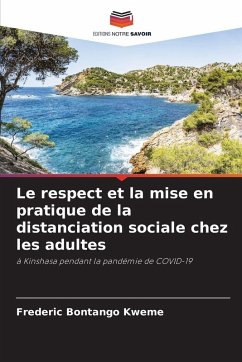 Cover Le respect et la mise en pratique de la distanciation sociale chez les adultes