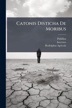 Cover Catonis Disticha De Moribus