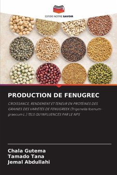 Cover PRODUCTION DE FENUGREC