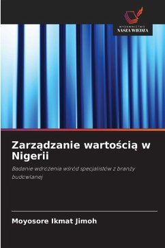 Zarz¿dzanie warto¿ci¿ w Nigerii Cover Zarz¿dzanie warto¿ci¿ w Nigerii