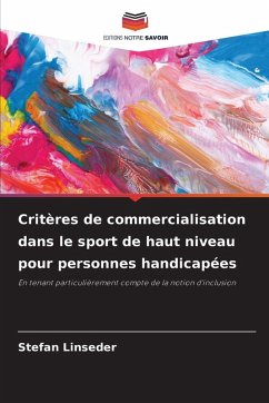 Cover Critères de commercialisation dans le sport de haut niveau pour personnes handicapées