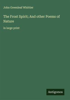 Cover The Frost Spirit; And other Poems of Nature