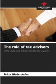 The role of tax advisors The role of tax advisors