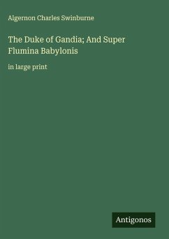 Cover The Duke of Gandia; And Super Flumina Babylonis