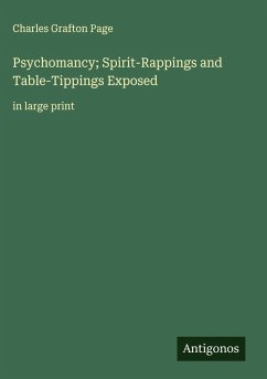 Cover Psychomancy; Spirit-Rappings and Table-Tippings Exposed