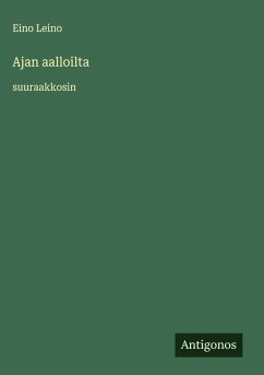 Cover Ajan aalloilta