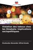 Violation des tabous chez les Omabala: implications sociopolitiques