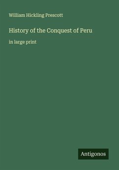 Cover History of the Conquest of Peru