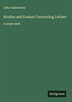 Cover Studies and Essays: Concerning Letters