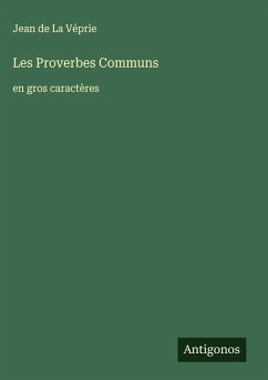 Cover Les Proverbes Communs