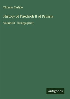Cover History of Friedrich II of Prussia