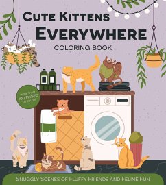 Cover Cute Kittens Everywhere Coloring Book