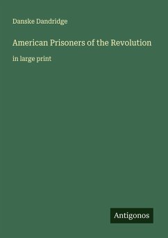 Cover American Prisoners of the Revolution