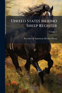 Cover United States Merino Sheep Register