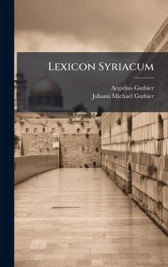 Lexicon Syriacum Cover Lexicon Syriacum
