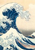 Notizbuch A4 liniert - 100 Seiten Soft Cover - Hokusai: Die große Welle vor Kanagawa