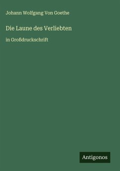 Die Laune des Verliebten Cover Die Laune des Verliebten