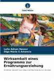 Wirksamkeit eines Programms zur Ernährungserziehung Wirksamkeit eines Programms zur Ernährungserziehung