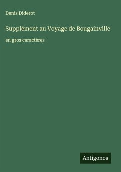 Cover Supplément au Voyage de Bougainville