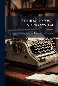 Standard Cost-finding System