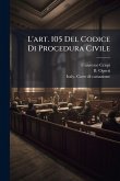 L'art. 105 Del Codice Di Procedura Civile