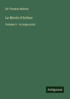 Cover Le Morte d'Arthur