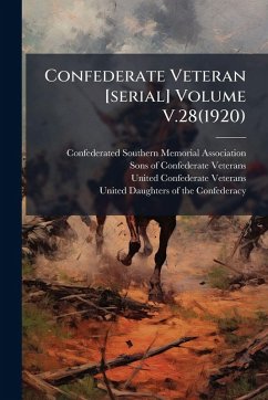Cover Confederate Veteran [serial] Volume V.28(1920)