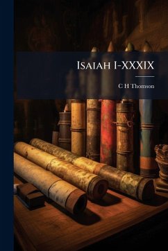 Cover Isaiah I-XXXIX