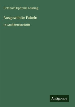 Cover Ausgewählte Fabeln