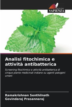 Cover Analisi fitochimica e attività antibatterica